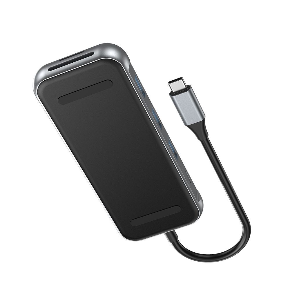 Vention 7-in-1 USB-C Docking Station Silver/Black Vention 7-in-1 USB-C Docking Station Silver/Black