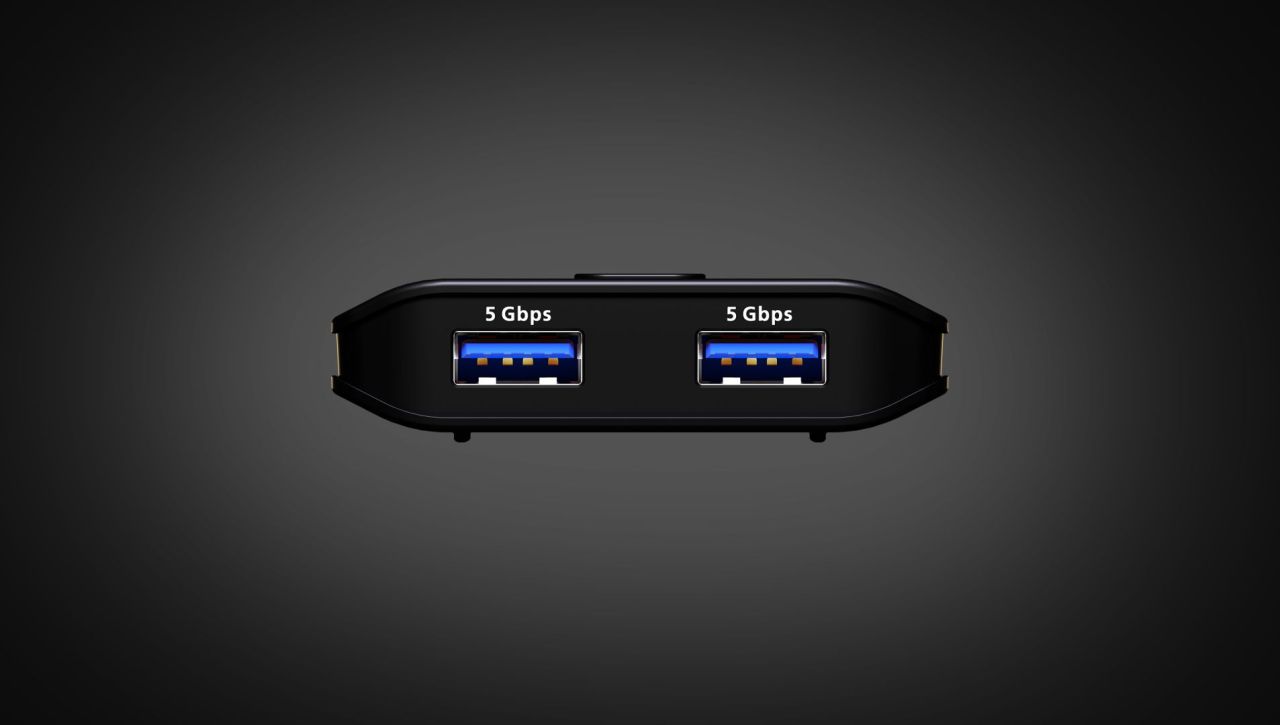 ATEN US4322-AT 2 x 2 USB 3.2 Gen 1 Sharing Switch