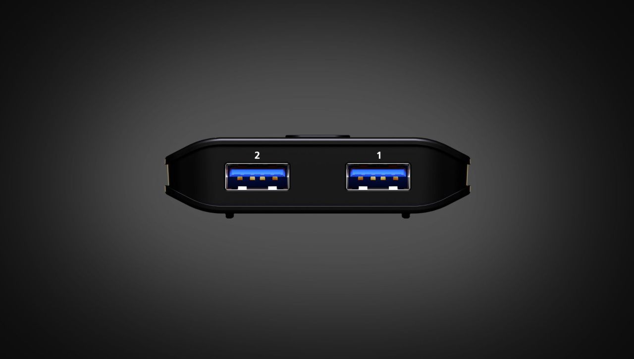 ATEN US4322-AT 2 x 2 USB 3.2 Gen 1 Sharing Switch