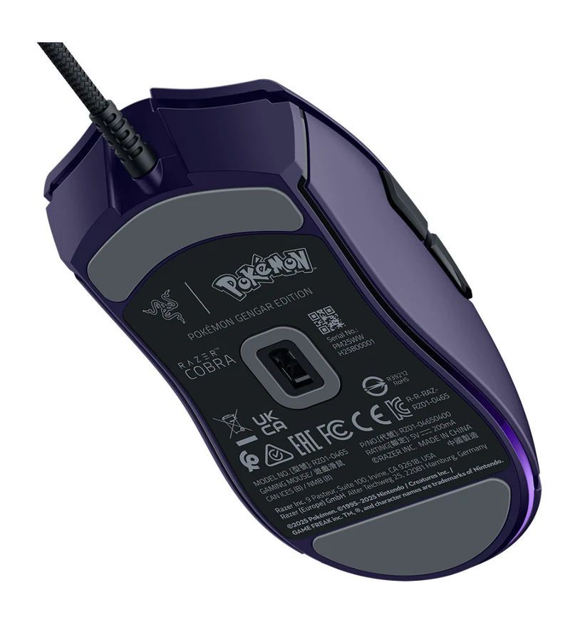 Razer Cobra Gaming Mouse Pokémon Gengar Edition Razer Cobra Gaming Mouse Pokémon Gengar Edition