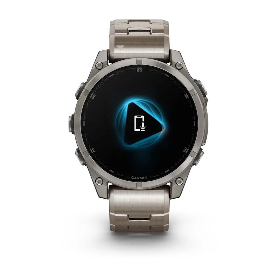 Garmin fenix 8 47mm AMOLED Sapphire Titanium with Vented titanium bracelet