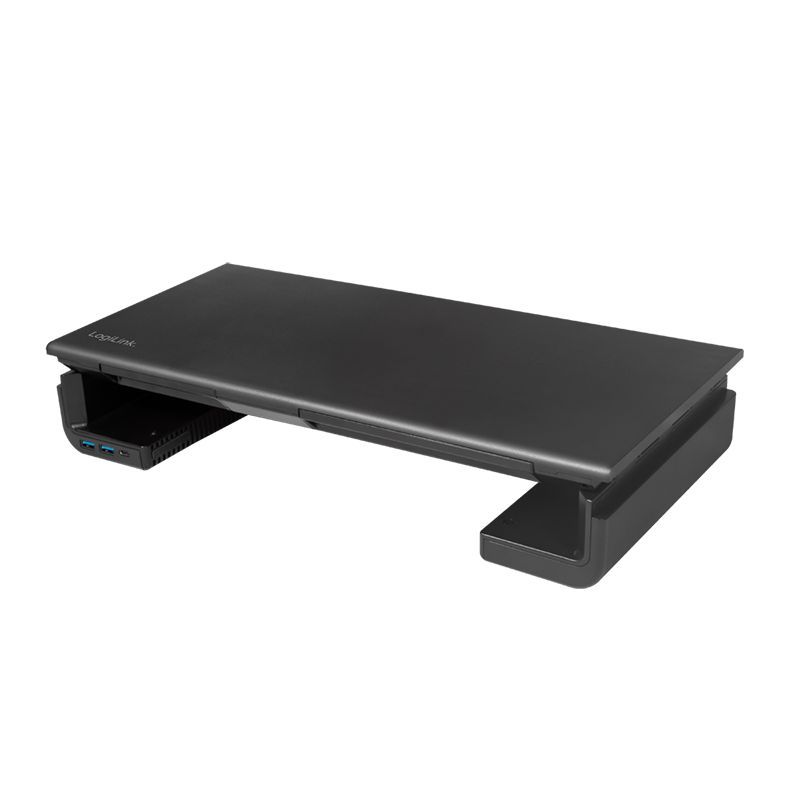 Logilink Ergonomic tabletop monitor riser Black Logilink Ergonomic tabletop monitor riser Black