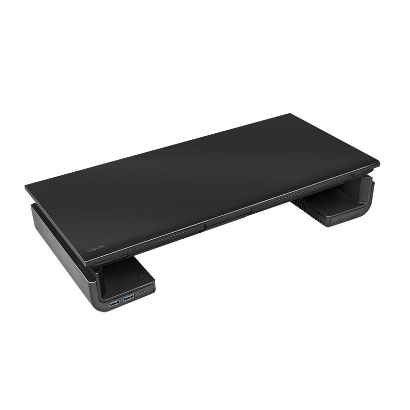 Logilink Ergonomic tabletop monitor riser Black Logilink Ergonomic tabletop monitor riser Black
