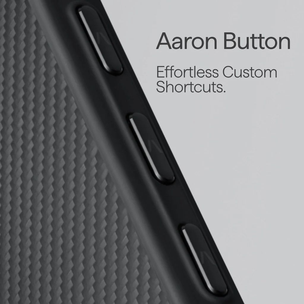 Pitaka Cairn Case for Samsung Galaxy S26 Ultra Black/Grey (Aaron Button) Pitaka Cairn Case for Samsung Galaxy S26 Ultra Black/Grey (Aaron Button)