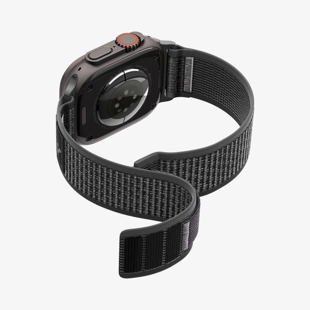 Spigen Athlex Air 2 Active Band for Apple Watch 49mm/46mm/45mm/44mm Black Gray
