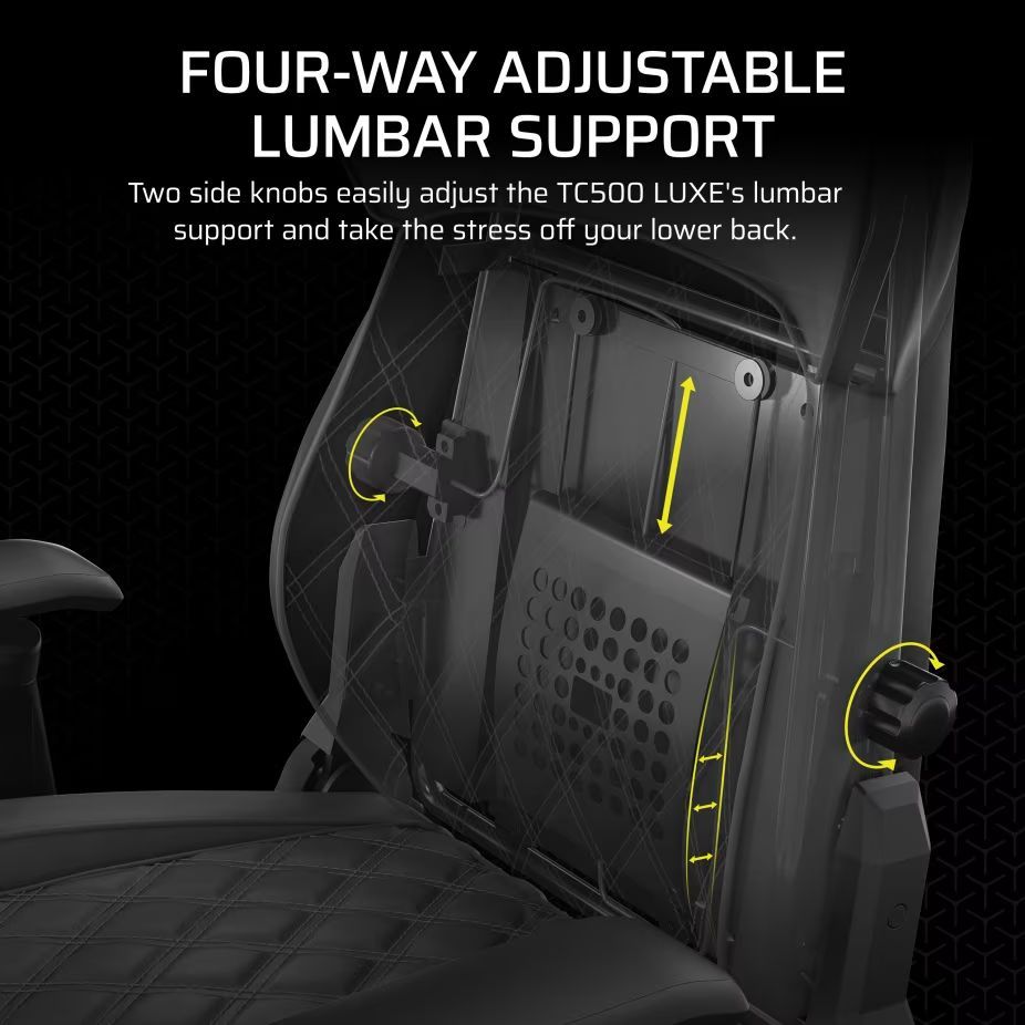 Corsair TC500 Luxe Gaming Chair Frost Corsair TC500 Luxe Gaming Chair Frost