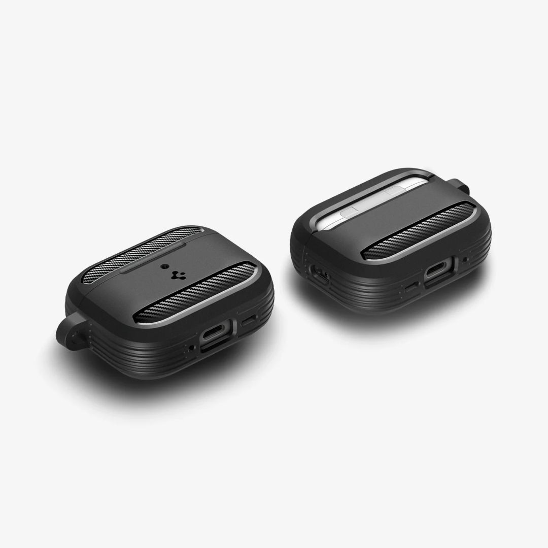 Spigen Rugged Armor for AirPods Pro 3 Matte Black