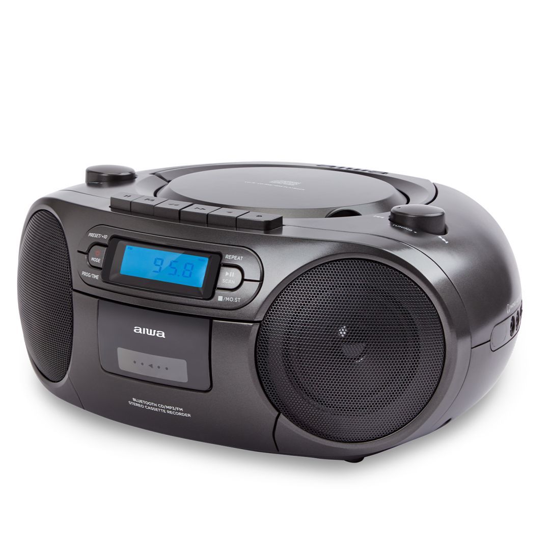 Aiwa BBTC-550 Boombox Black Aiwa BBTC-550 Boombox Black