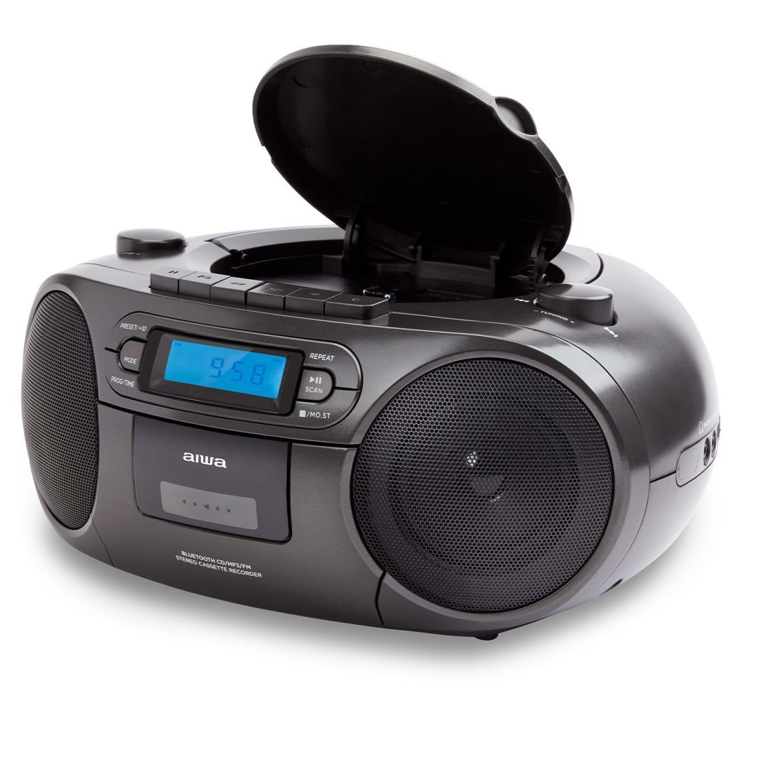 Aiwa BBTC-550 Boombox Black Aiwa BBTC-550 Boombox Black