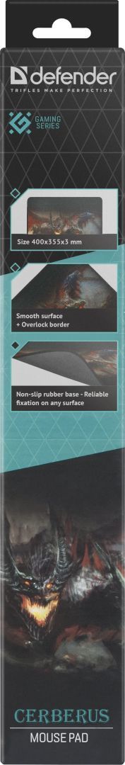 Defender Cerberus XXL Gaming Egérpad Black Defender Cerberus XXL Gaming Egérpad Black