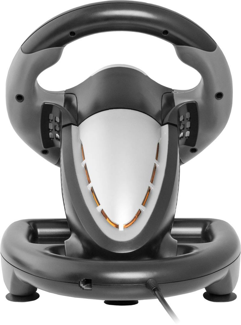 Defender Challenger Mini LE USB Kormány Black/Silver Defender Challenger Mini LE USB Kormány Black/Silver