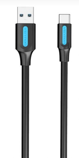 Vention USB 3.0 A to USB-C Cable 0,5m Black
