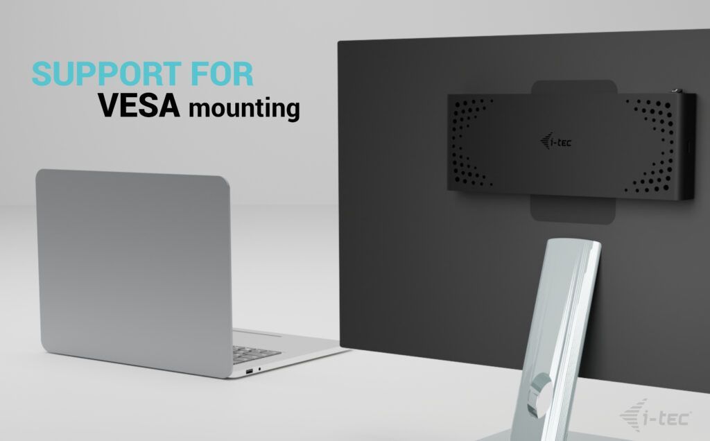 I-TEC Universal Dual 4K Display Docking Station + Power Delivery 85W I-TEC Universal Dual 4K Display Docking Station + Power Delivery 85W