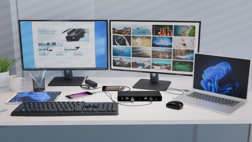 I-TEC Universal Dual 4K Display Docking Station + Power Delivery 85W I-TEC Universal Dual 4K Display Docking Station + Power Delivery 85W