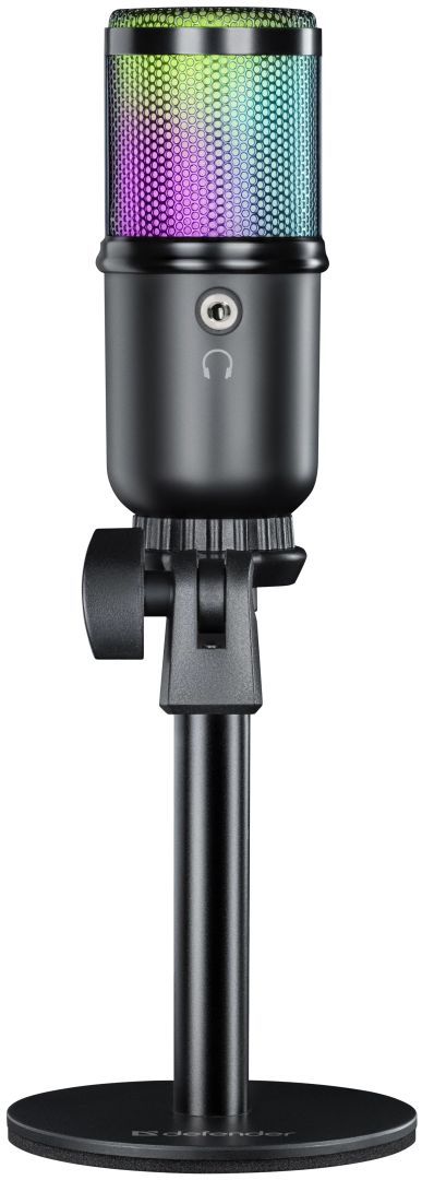 Defender Glow GMC 400 Gaming Stream Microphone Black Defender Glow GMC 400 Gaming Stream Microphone Black