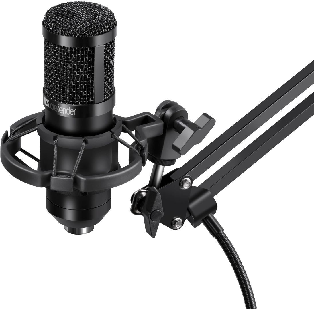 Defender Space GMC 450 Gaming Stream Microphone Black