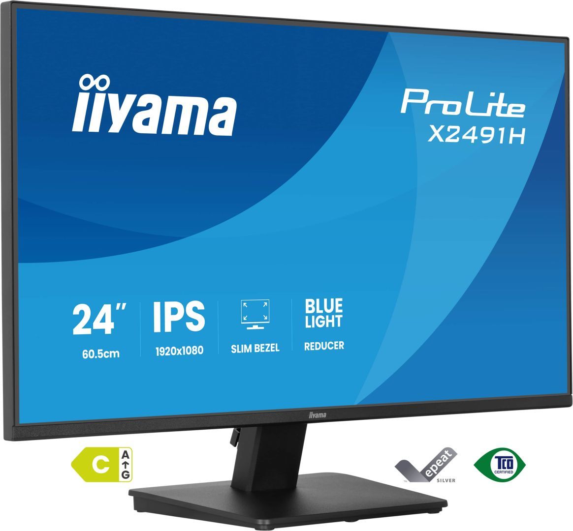 iiyama 23,8" X2491H-B1 IPS LED iiyama 23,8" X2491H-B1 IPS LED
