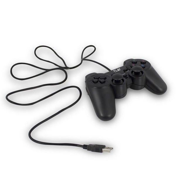 Ewent PL3330 Play USB Gamepad Black Ewent PL3330 Play USB Gamepad Black