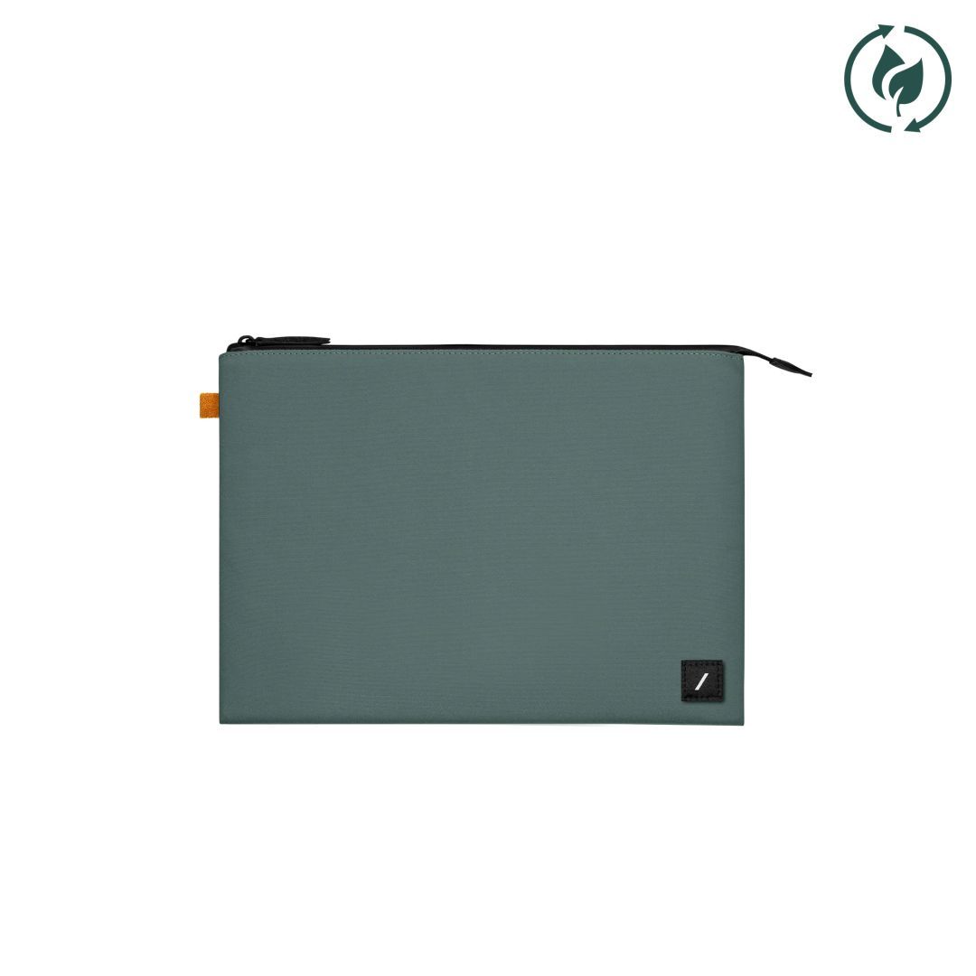 Native Union WFA Stow Lite Sleeve case for Macbook 13" Slate Green
