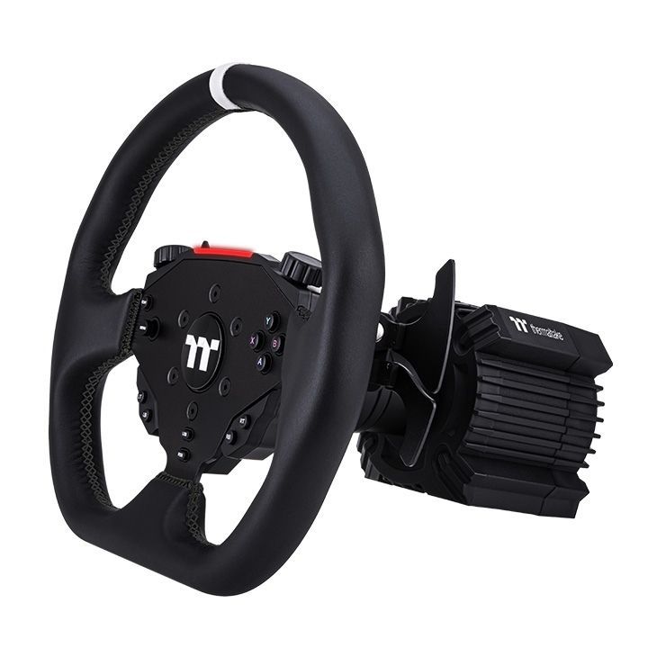 Thermaltake G6 Direct Drive Racing Wheel with Pedals Bundle Black