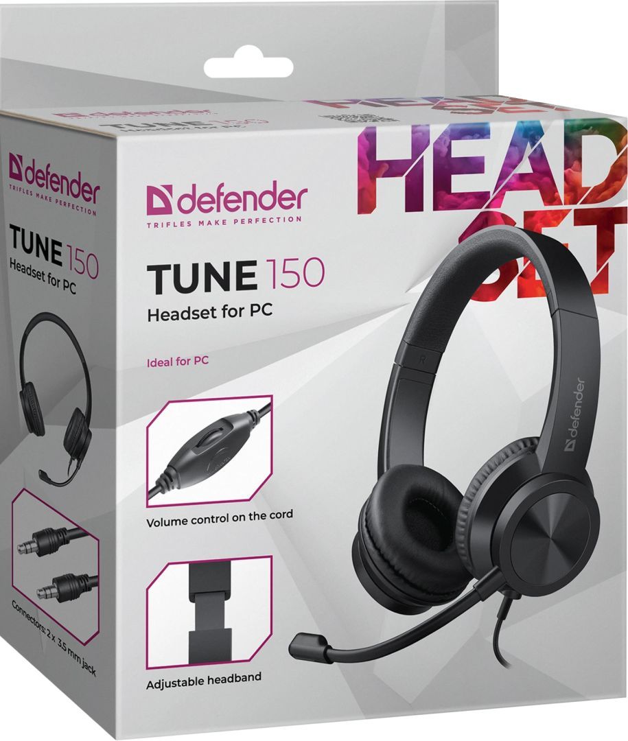 Defender Tune 150 Headset Black