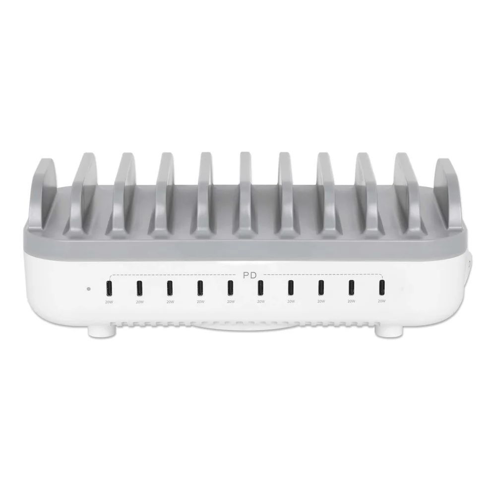 Manhattan 10-Port USB-C Power Delivery Charging Station
