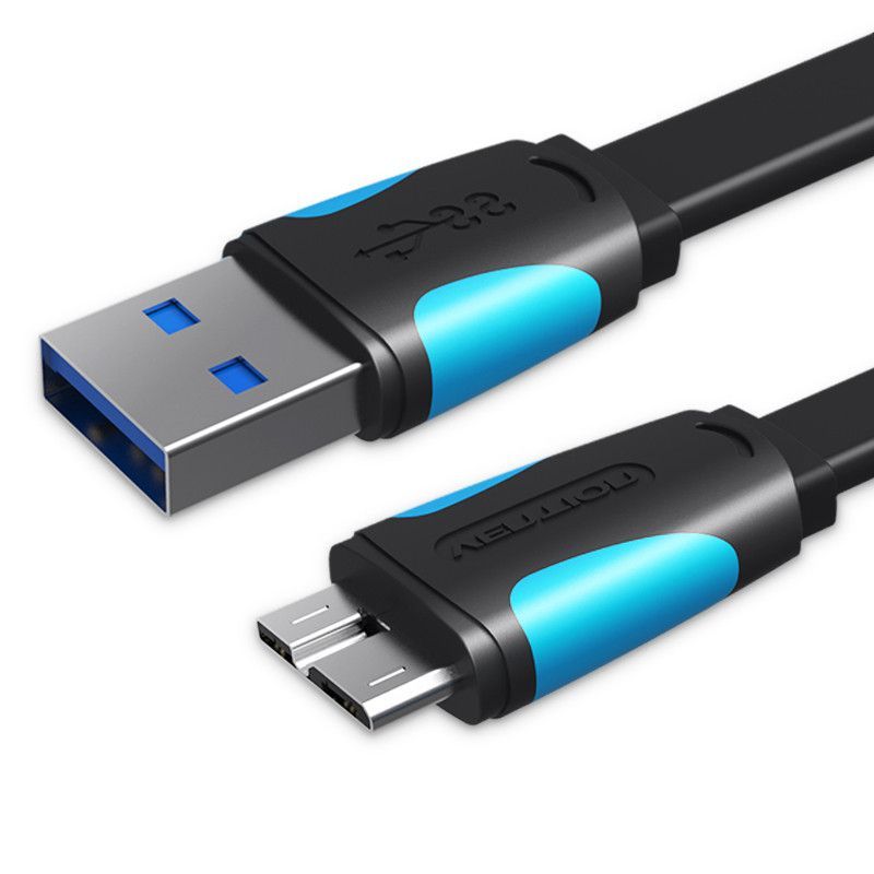 Vention USB 3.0 A to Micro Micro USB B Cable 1m Black/Blue