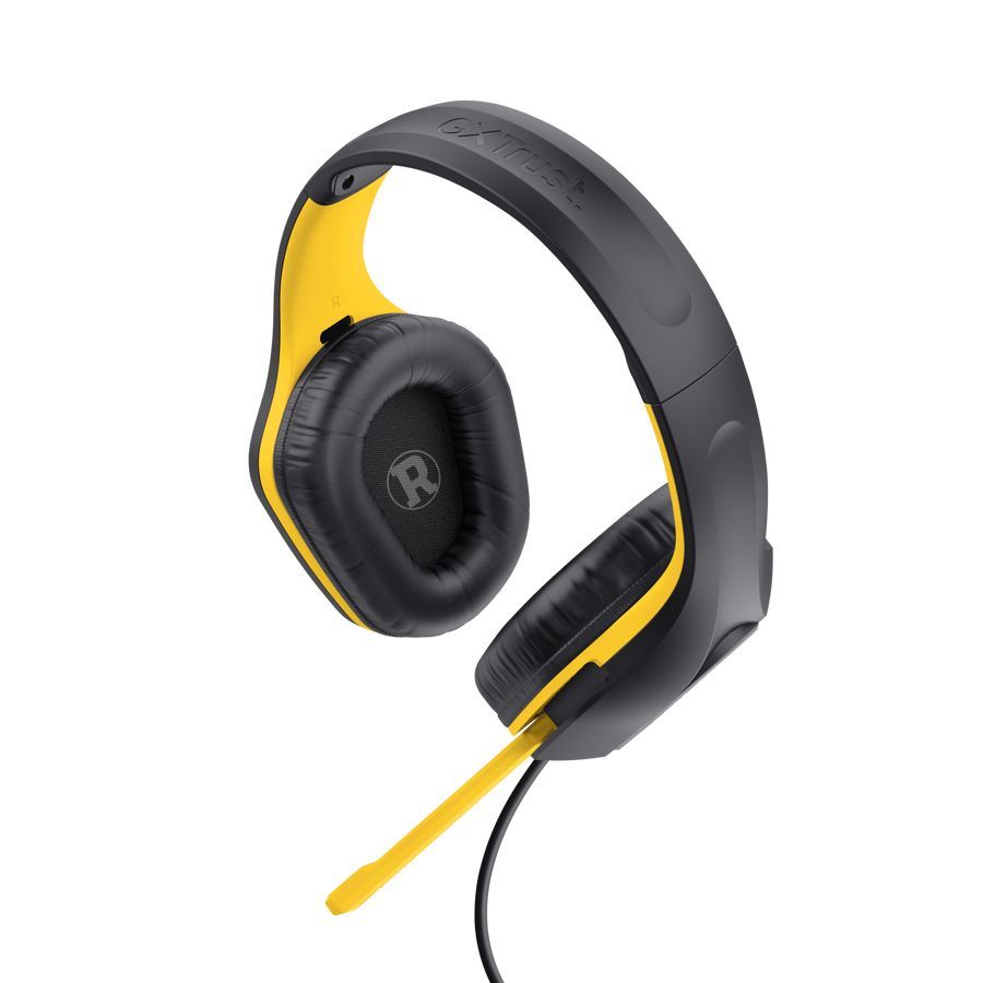 Trust GXT 415BM Zirox Lightweight Gaming headset Yellow/Black