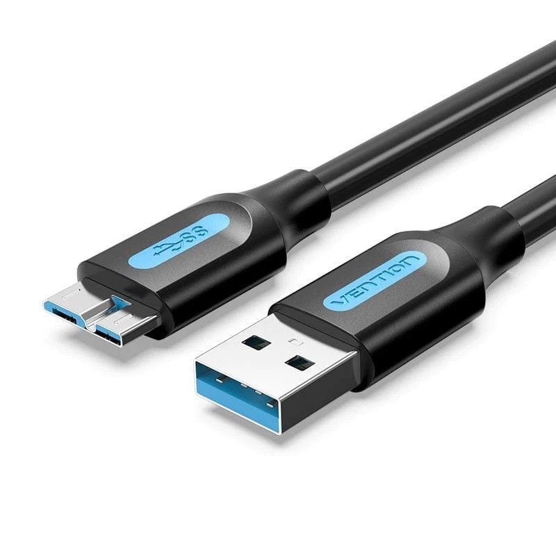 Vention USB 3.0 A to Micro USB-B Cable 1m Black