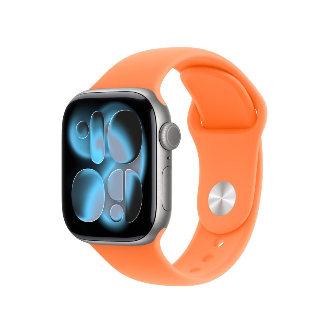 Apple Watch 42mm Sport Band S/M Clementine