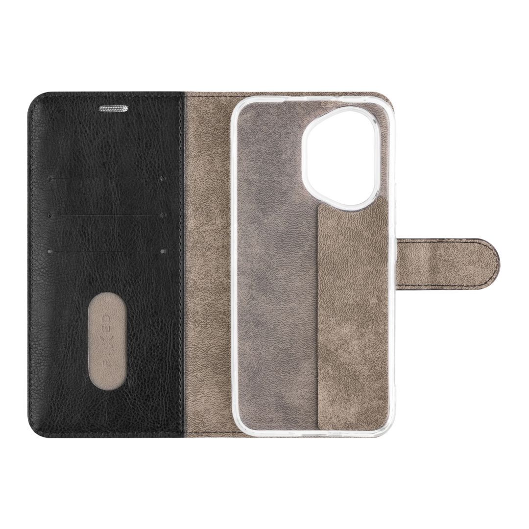 FIXED Opus oldalra nyíló telefontok Honor 400 készülékhez, fekete