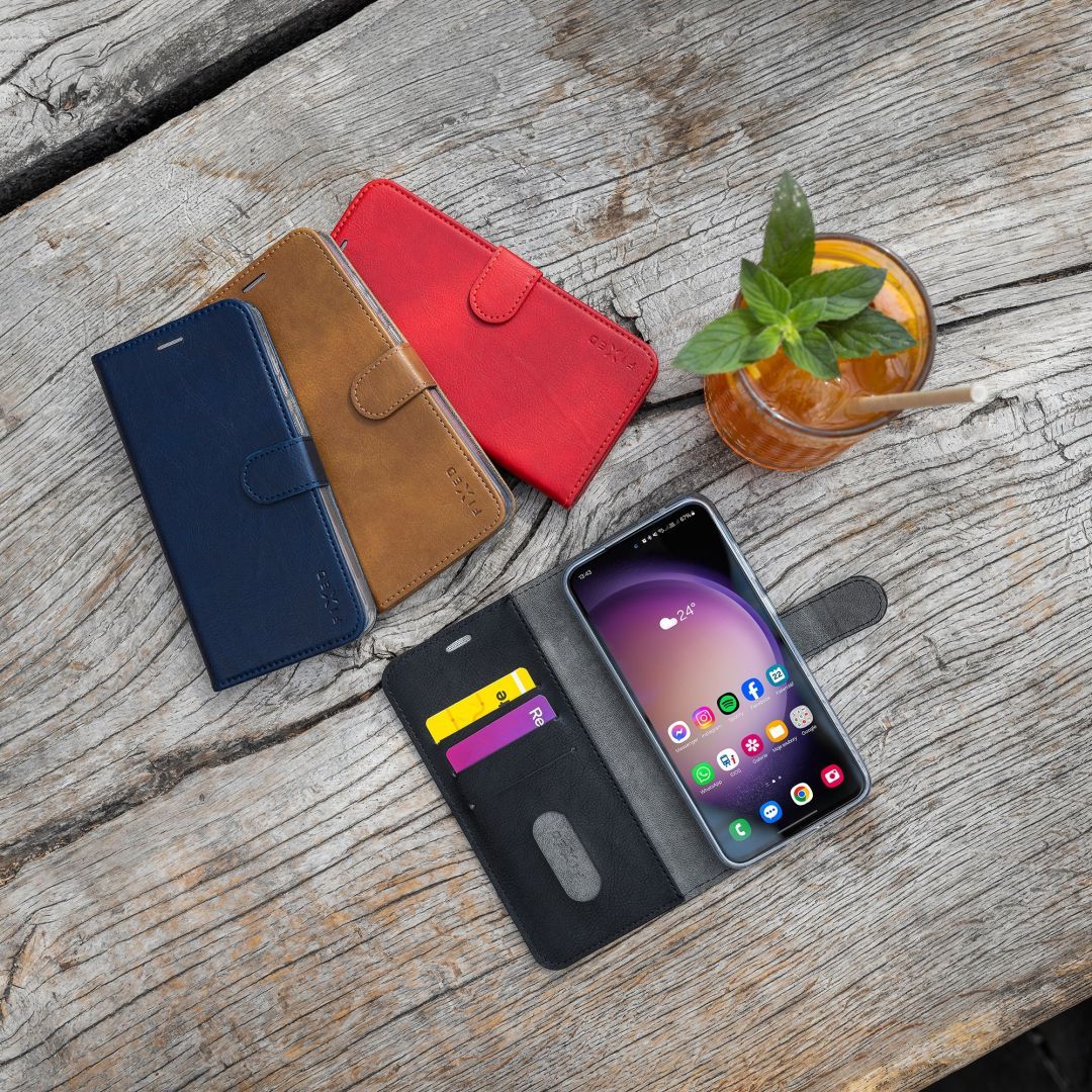 FIXED Opus oldalra nyíló telefontok OnePlus 13R készülékhez, fekete