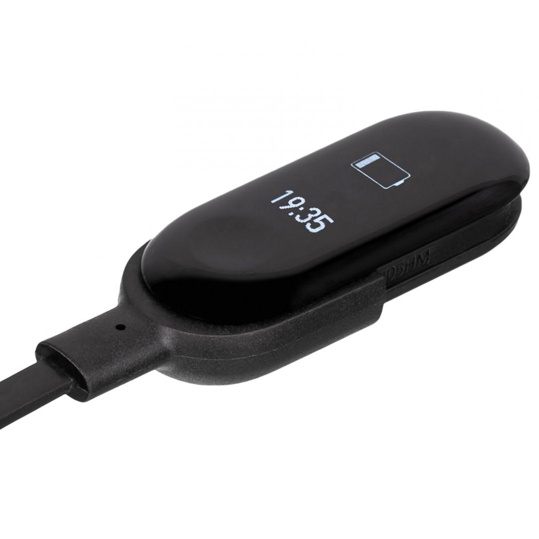 Akyga AK-SW-12 Xiaomi Mi Band 3 charging cable 0,1m Black Akyga AK-SW-12 Xiaomi Mi Band 3 charging cable 0,1m Black