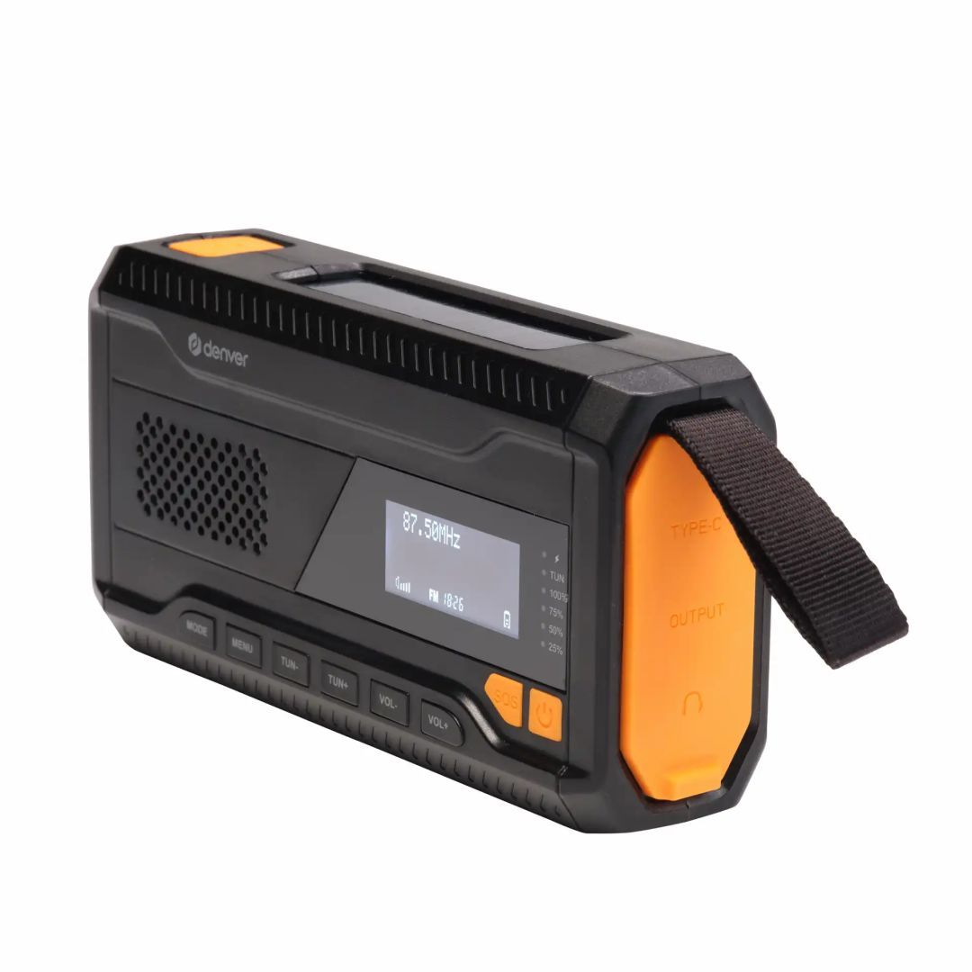 Denver SCD-2033 DAB+/FM Solar Crank Radio Denver SCD-2033 DAB+/FM Solar Crank Radio