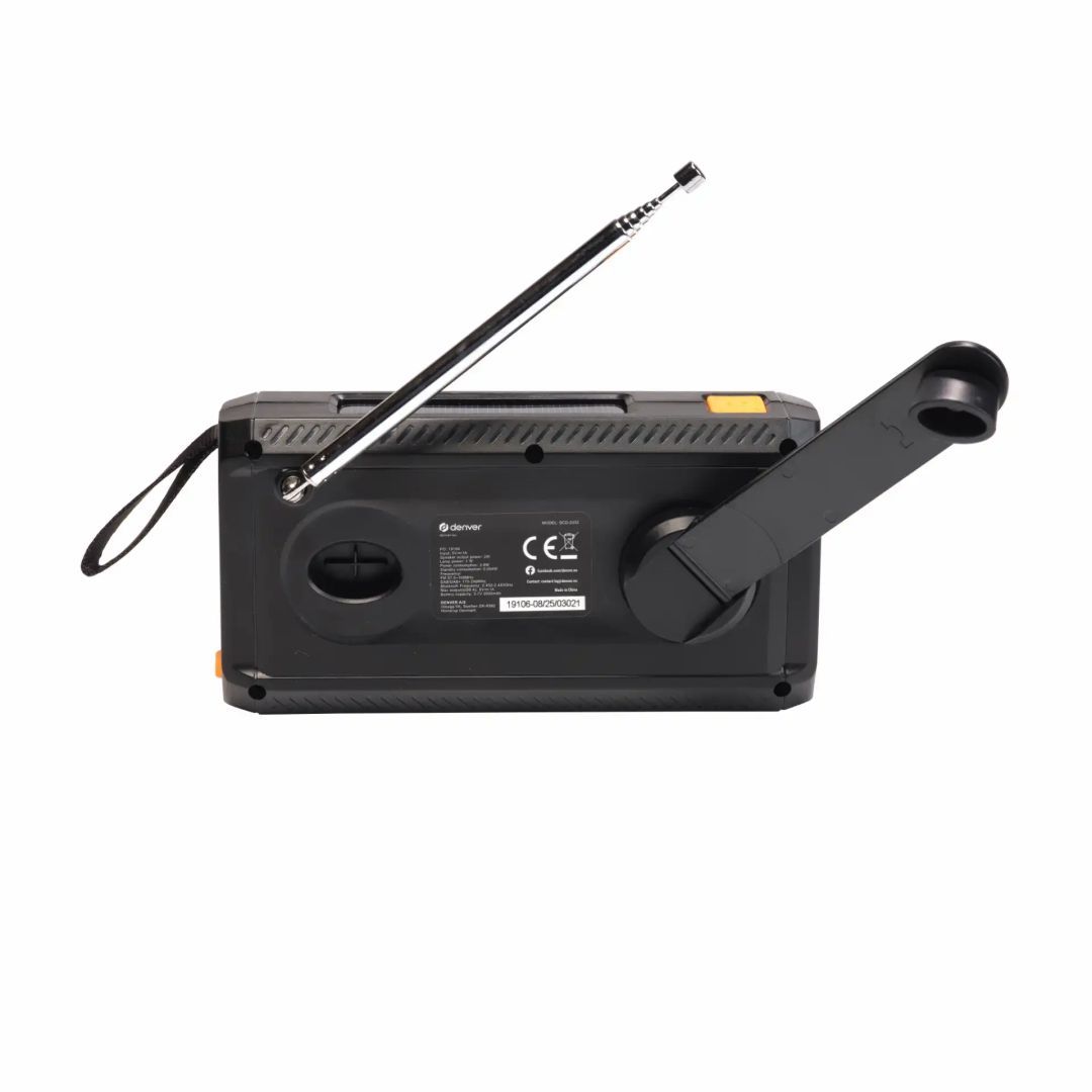 Denver SCD-2033 DAB+/FM Solar Crank Radio Denver SCD-2033 DAB+/FM Solar Crank Radio