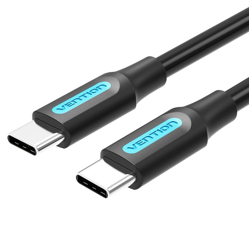 Vention USB 2.0 C to USB 2.0 C Cable 1,5m Black