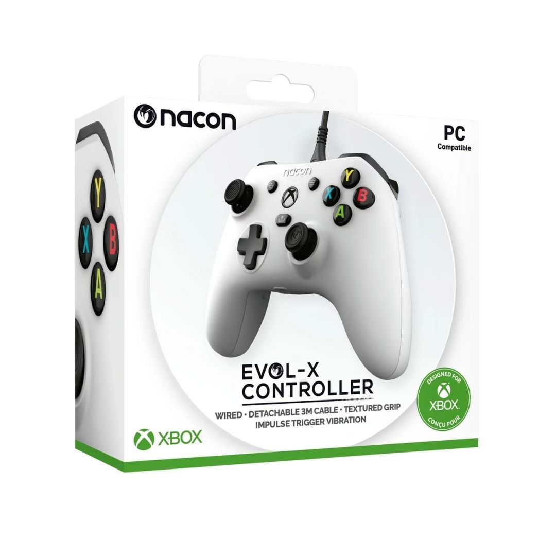 Nacon Evol-X Gamepad White Nacon Evol-X Gamepad White