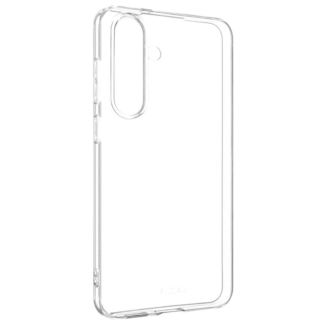 FIXED Story AntiUV TPU hátlap Samsung Galaxy S25 FE készülékhez, átlátszó