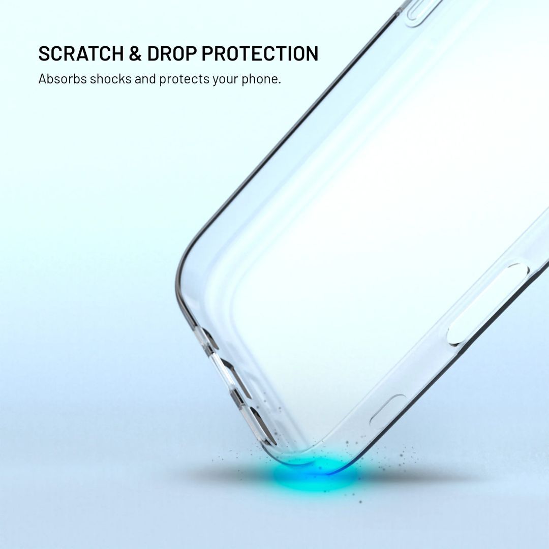 FIXED Story AntiUV TPU hátlap Samsung Galaxy A57 5G készülékhez, átlátszó