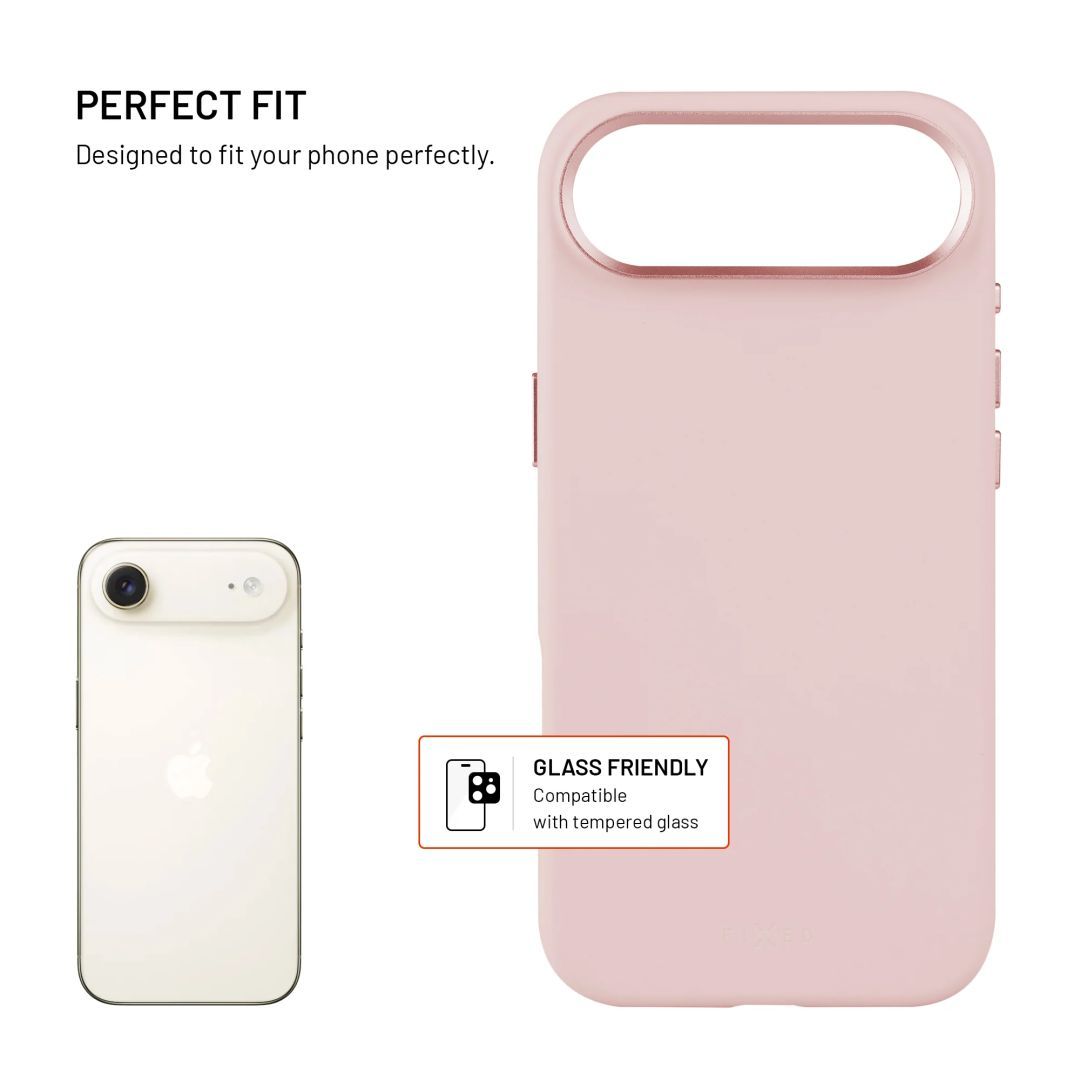 FIXED MagFlow tok Apple iPhone Air készülékhez, rózsaszín