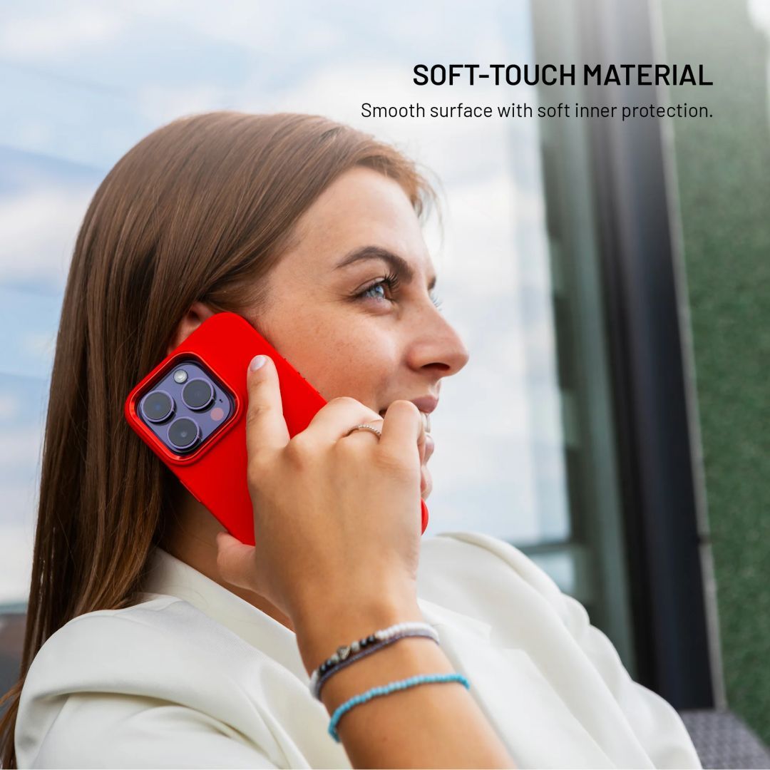 FIXED MagFlow tok Apple iPhone Air készülékhez, piros