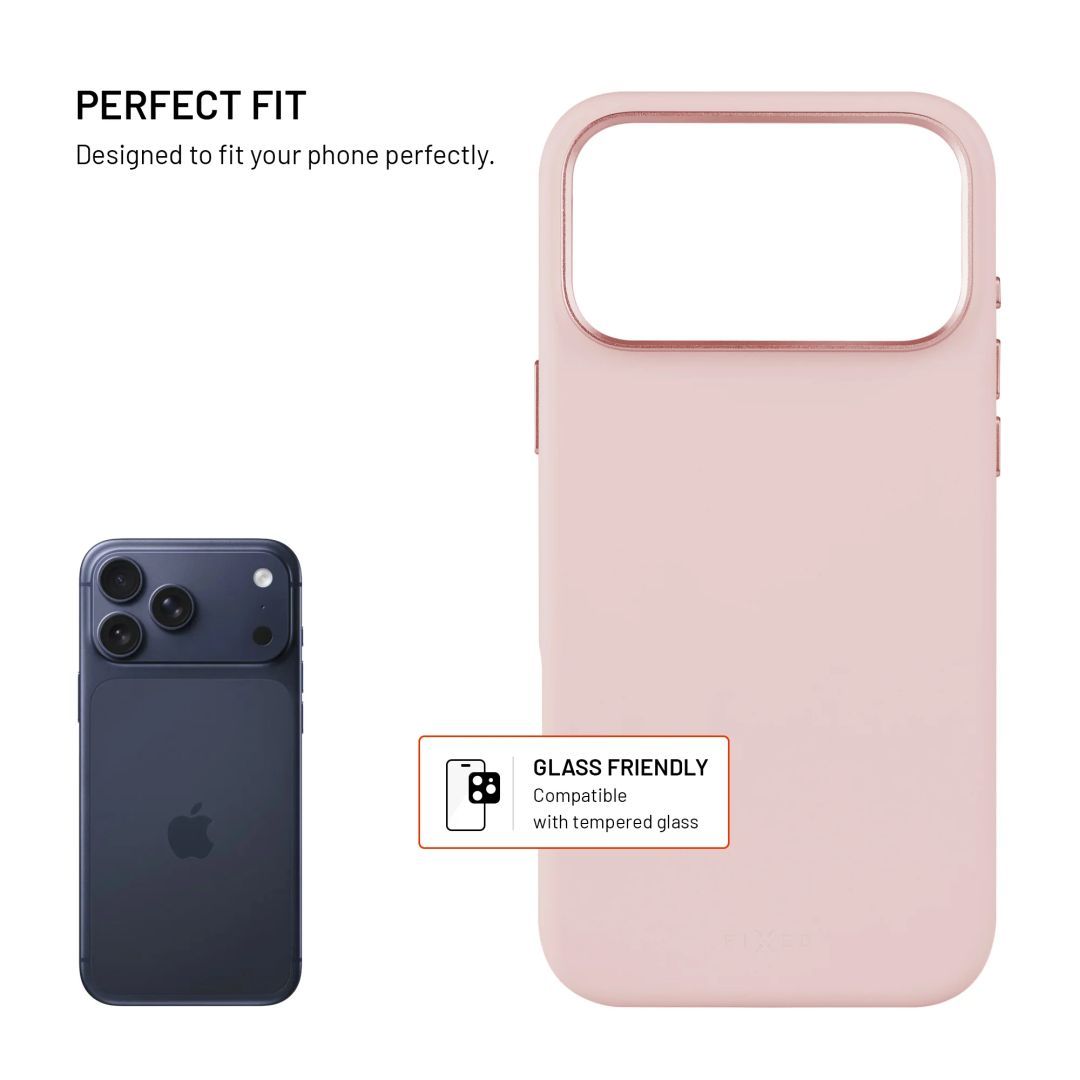 FIXED Magflow tok Apple iPhone 17 Pro Max készülékhez, rózsaszín