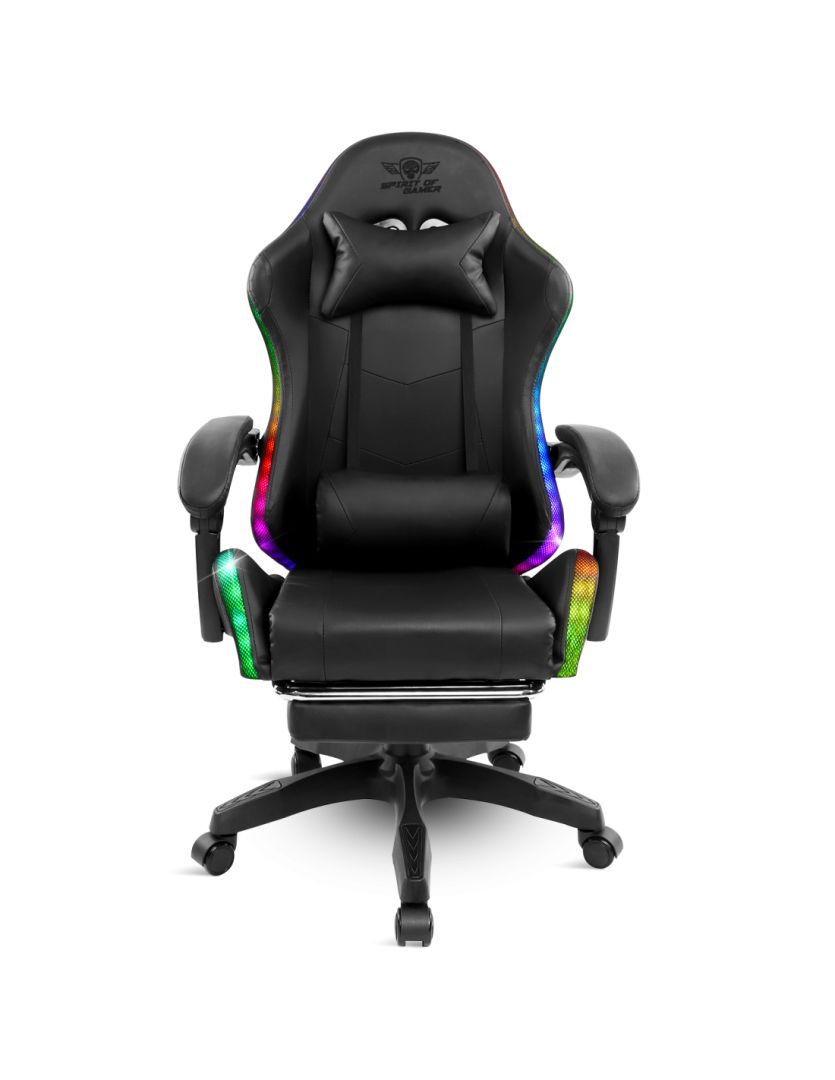 Spirit Of Gamer Sirius RGB Gaming Chair Black Spirit Of Gamer Sirius RGB Gaming Chair Black