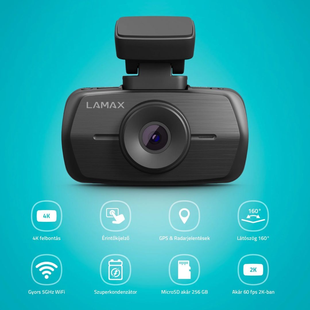 Lamax C11 GPS 4K Car Camera Black Lamax C11 GPS 4K Car Camera Black