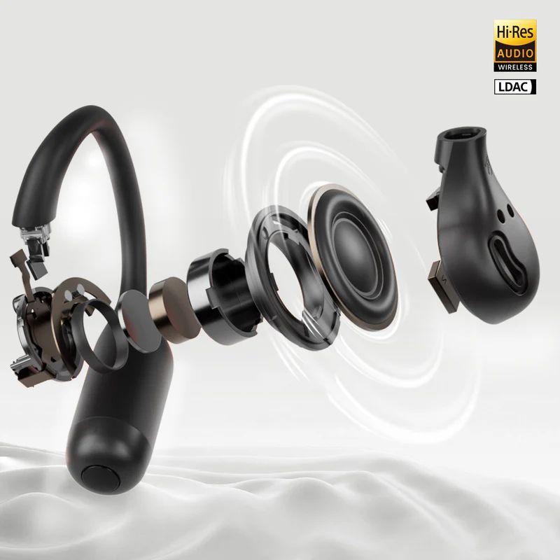 OneOdio OpenRock S2 Bluetooth Headset Black