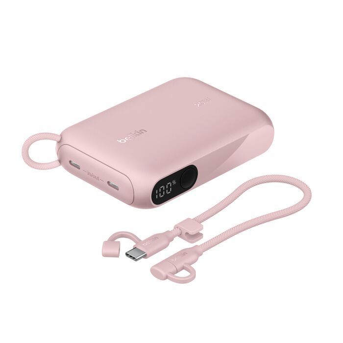 Belkin BoostCharge with Display 10000mAh PowerBank Pink Belkin BoostCharge with Display 10000mAh PowerBank Pink