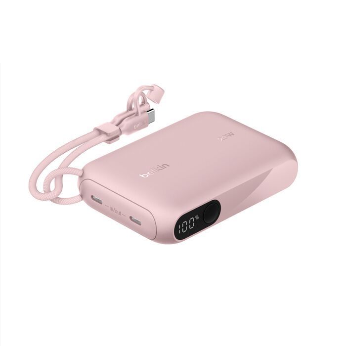 Belkin BoostCharge with Display 10000mAh PowerBank Pink Belkin BoostCharge with Display 10000mAh PowerBank Pink