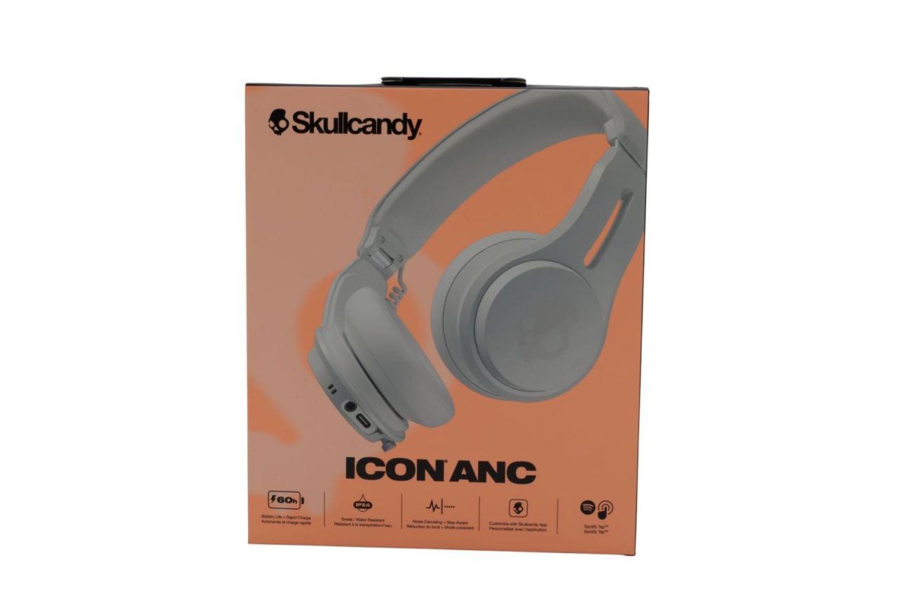 Skullcandy Icon ANC Bluetooth Headset Bone/Orange