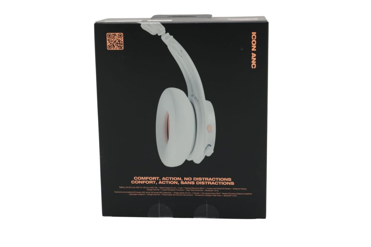 Skullcandy Icon ANC Bluetooth Headset Bone/Orange