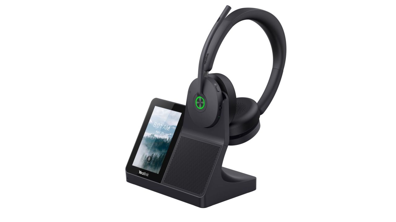 Yealink WH68 Workstation Bluetooth Headset Black